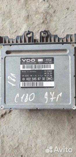 Блок управления двигателем, ABS Mercedes-Benz c180