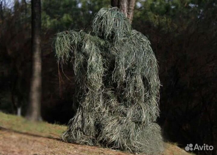 Маскировочный костюм снайпера и разведчика леший