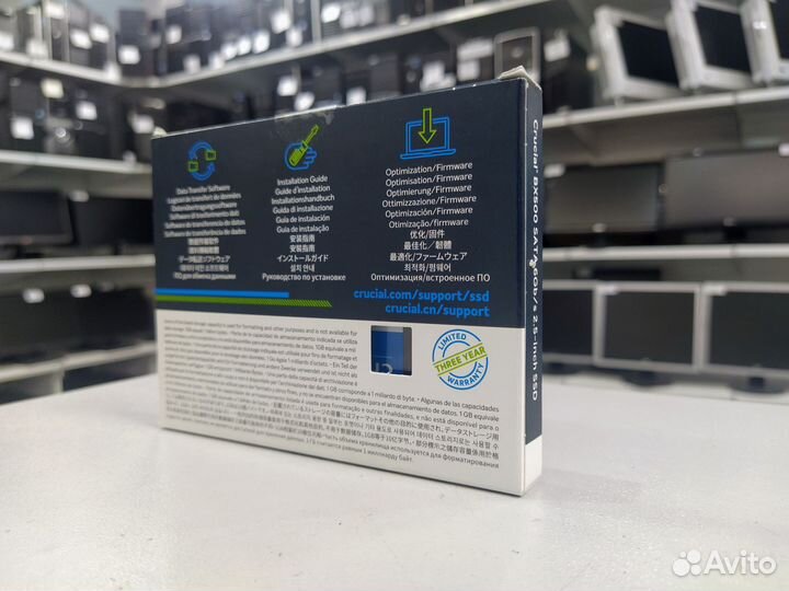 SSD Накопитель Crucial BX500 240Gb SATA