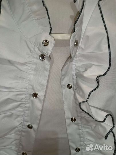 Блузка для девочки, школьная форма