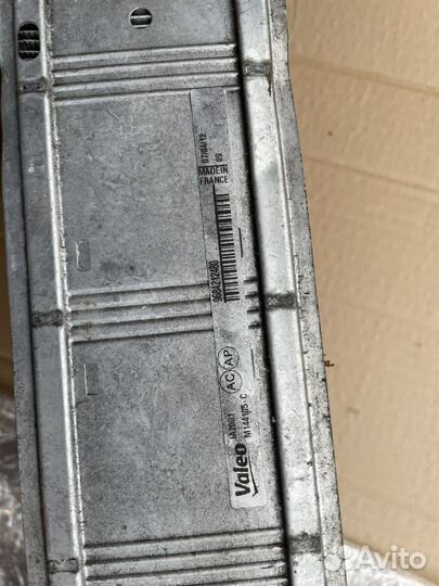 Интеркулер Citroen c4 B7