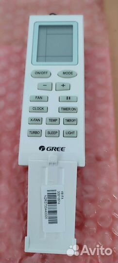 Пульт для кондиционеров фирмы gree