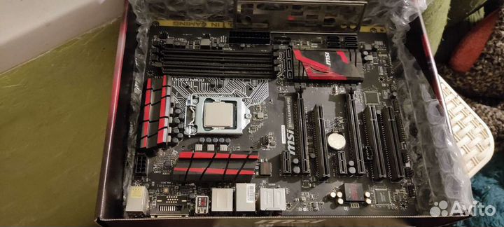 Материнская плата msi b150a gaming pro