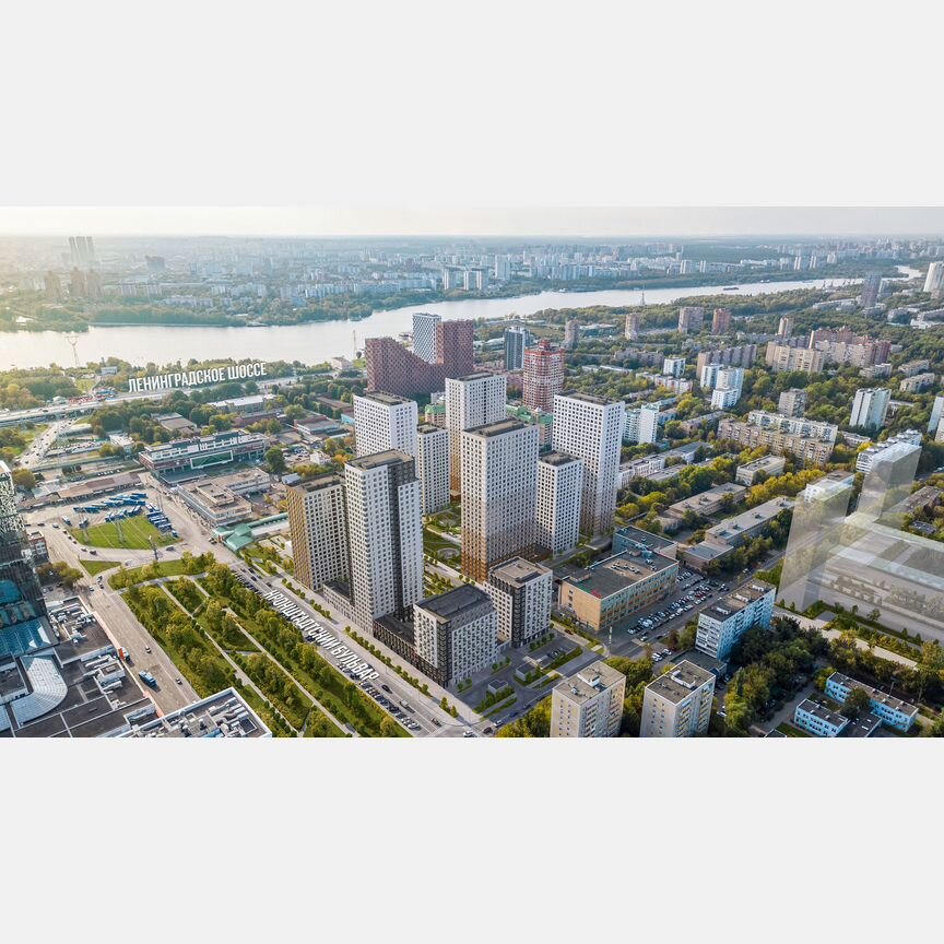 2-к. квартира, 69,7 м², 19/21 эт.