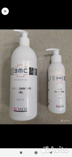 Гель для умывания с Aha-кислотами BMC США