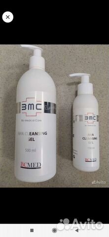 Гель для умывания с Aha-кислотами BMC США