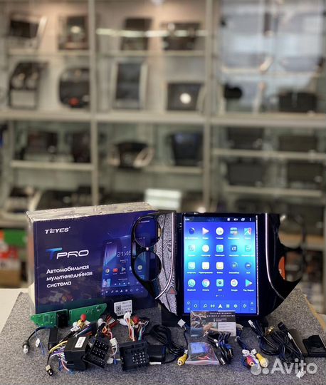 Магнитола Volkswagen Tiguan 07-16 Tesla style