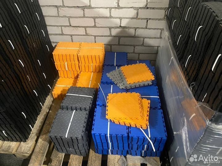 Плитка пвх для гаража