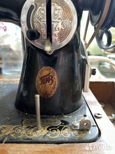 Швейная машинка Подольск с электроприводом