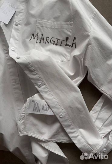 Рубашка белая женская Maison Margiela