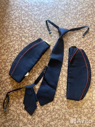 Галстук пилотка шапка фетровая мвд