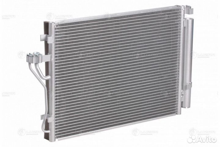 Радиатор кондиц. с ресивером для а/м Kia Sporta