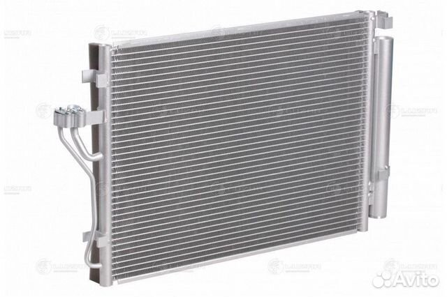 Радиатор кондиц. с ресивером для а/м Kia Sporta