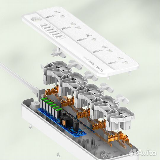 Сетевой фильтр разветвитель ldnio