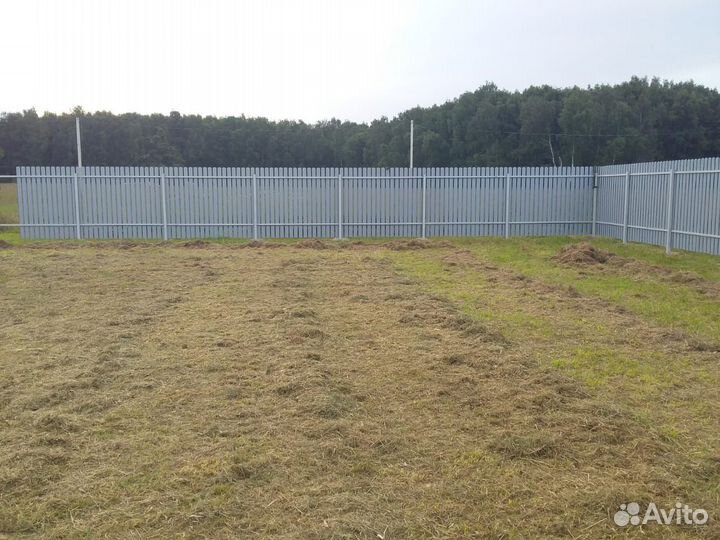 Заборы с раздвижными воротами