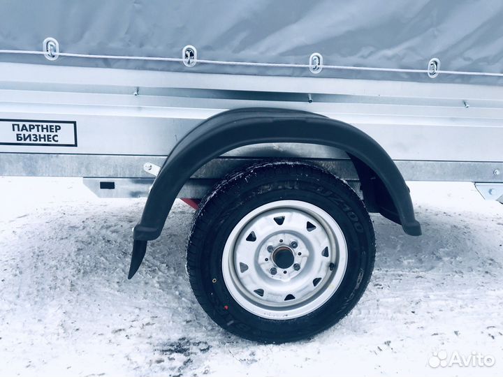 Прицеп усиленный 2,5х1,3 оцинкованный