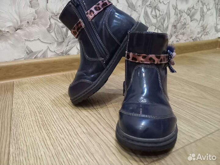 Ботинки демисезонные для девочки 30 размер