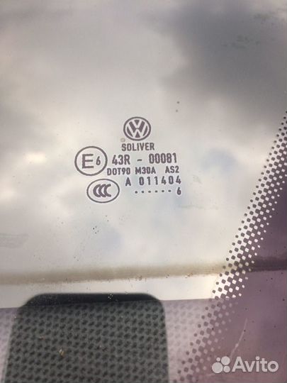 Vw Passat B6 стекло заднее 06г