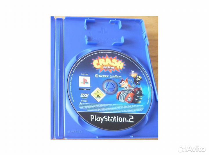 Crash Tag Team Racing, б/у, множ.царап., без облож