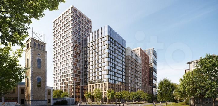 2-к. квартира, 45 м², 6/24 эт.