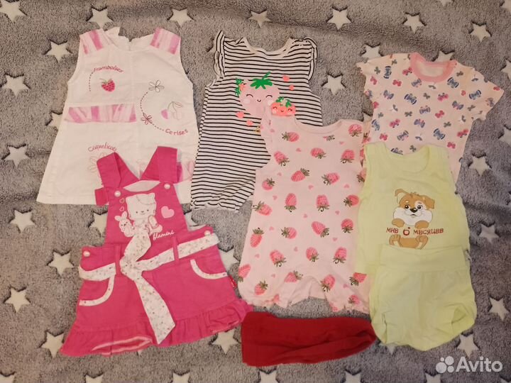Вещи на девочку до 1,5 лет