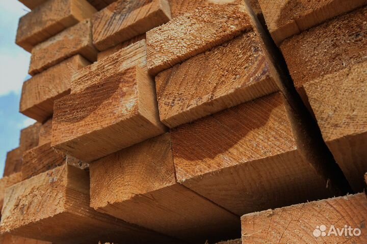 Экологичный сосновый Брус