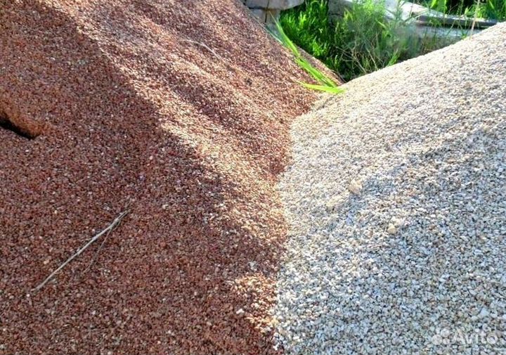 Песок с карьера