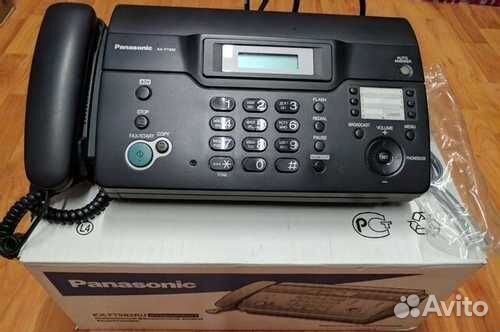Телефон факс panasonic KX-FT982RU-В
