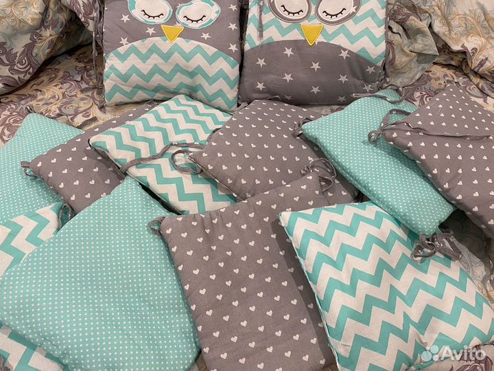 Бортики в детскую кровать