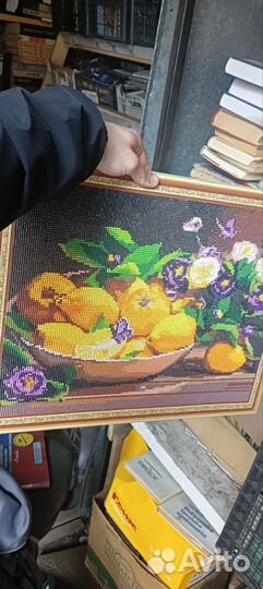 Картины из бисера