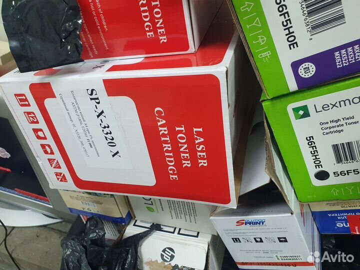 Картриджи для лазерных принтеров. Б/У