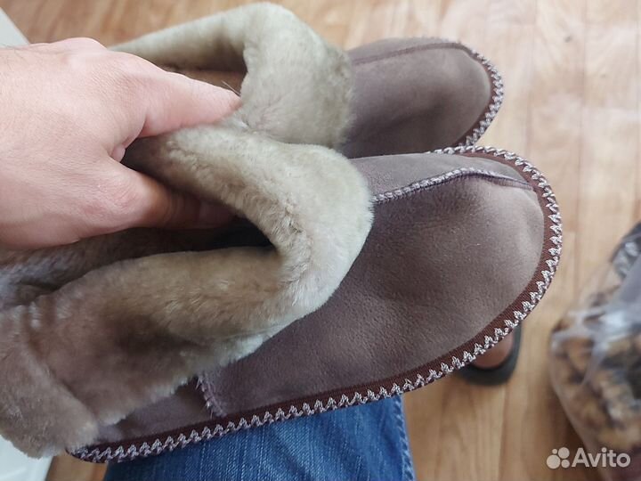 Чуни из натуральной овчины