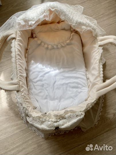 Люлька переноска на выписку новорожденных