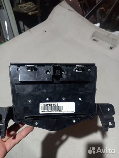 Штатная магнитола chevrolet cruze