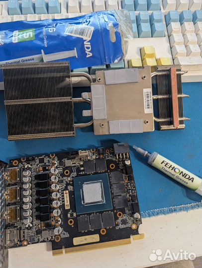 Видеокарта Palit rtx3060ti Dual (samsung)