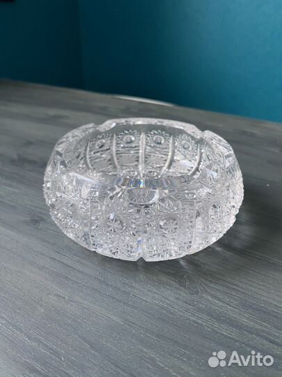 Пепельница 10 см., хрусталь, Aurum Crystal