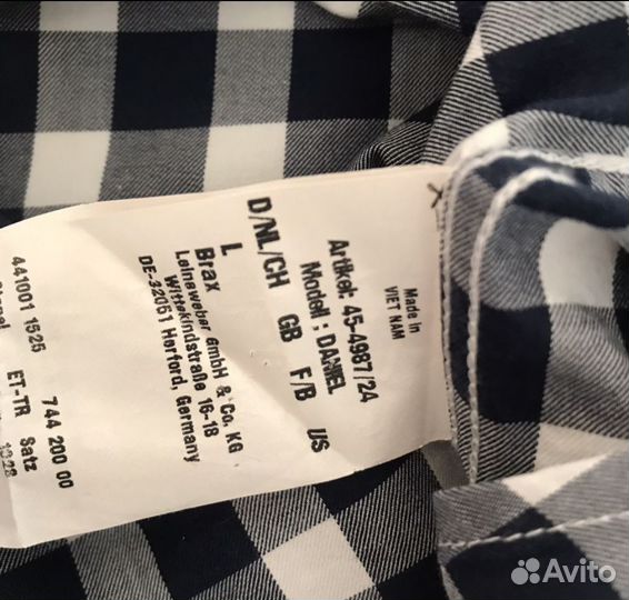 Brax рубашка оригинал