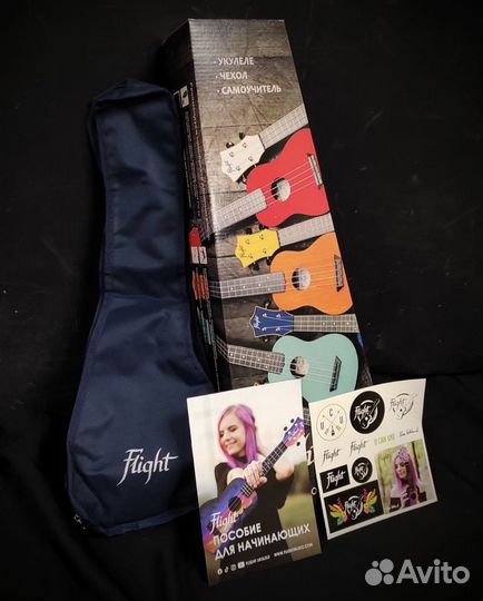 Укулеле сопрано Flight (новая) с чехлом