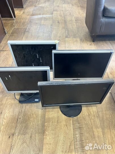 Монитор б/у, жесткий диск