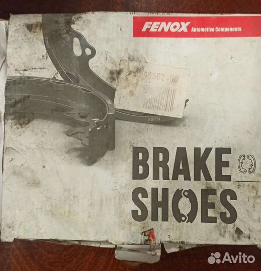 Тормозные колодки toyota camry avensis