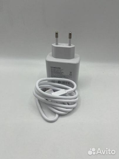 Зарядное устройство блок+кабель Samsung 45W PD Ada