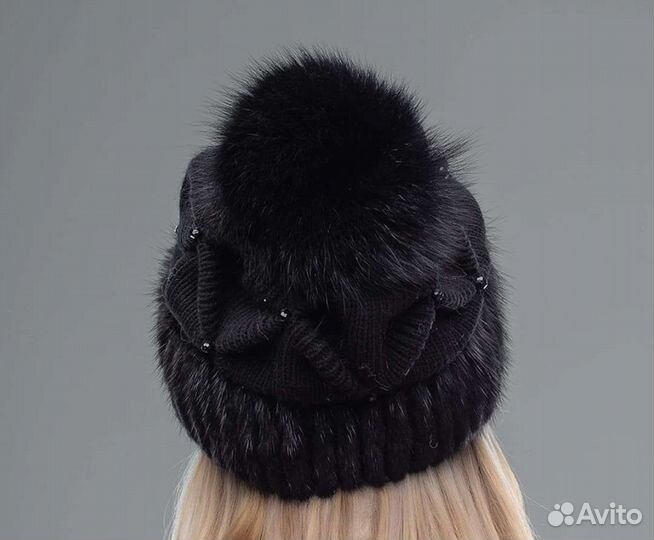 Новая Шапка ондатровая женская