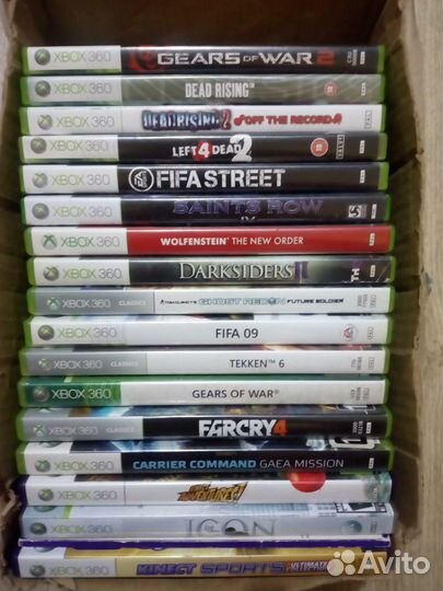 Диски Xbox 360 и Xbox One