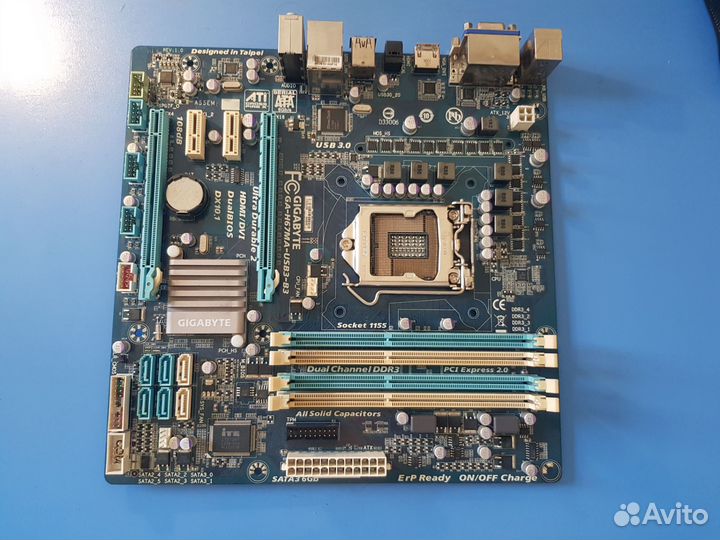 Gigabyte GA-H67MA-USB3-B3 сокет 1155