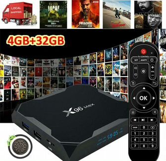Смарт приставка X96max plus 4/32