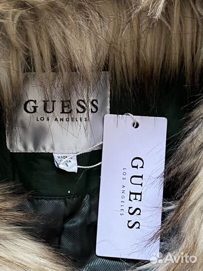 Куртка на осень Guess 44 46 оригинал с дефектом