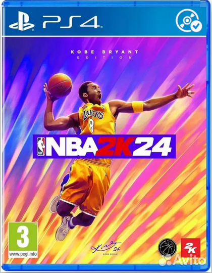 Nba 2k24 ps4 диск