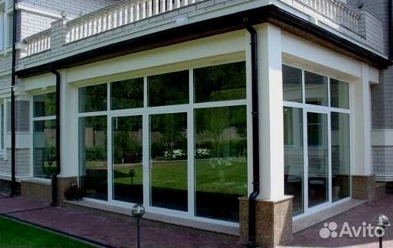 Остекление домов коттеджей