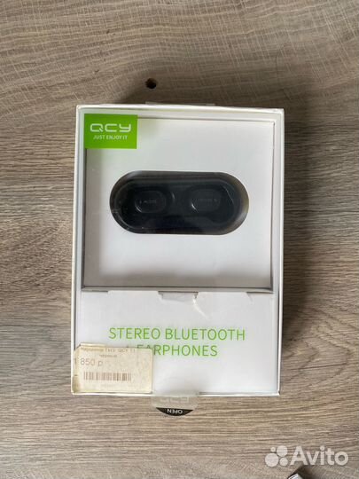 Беспроводные наушники QCY T-1 Черный