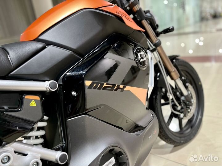 Мотоцикл электрический Super Soco TC Max